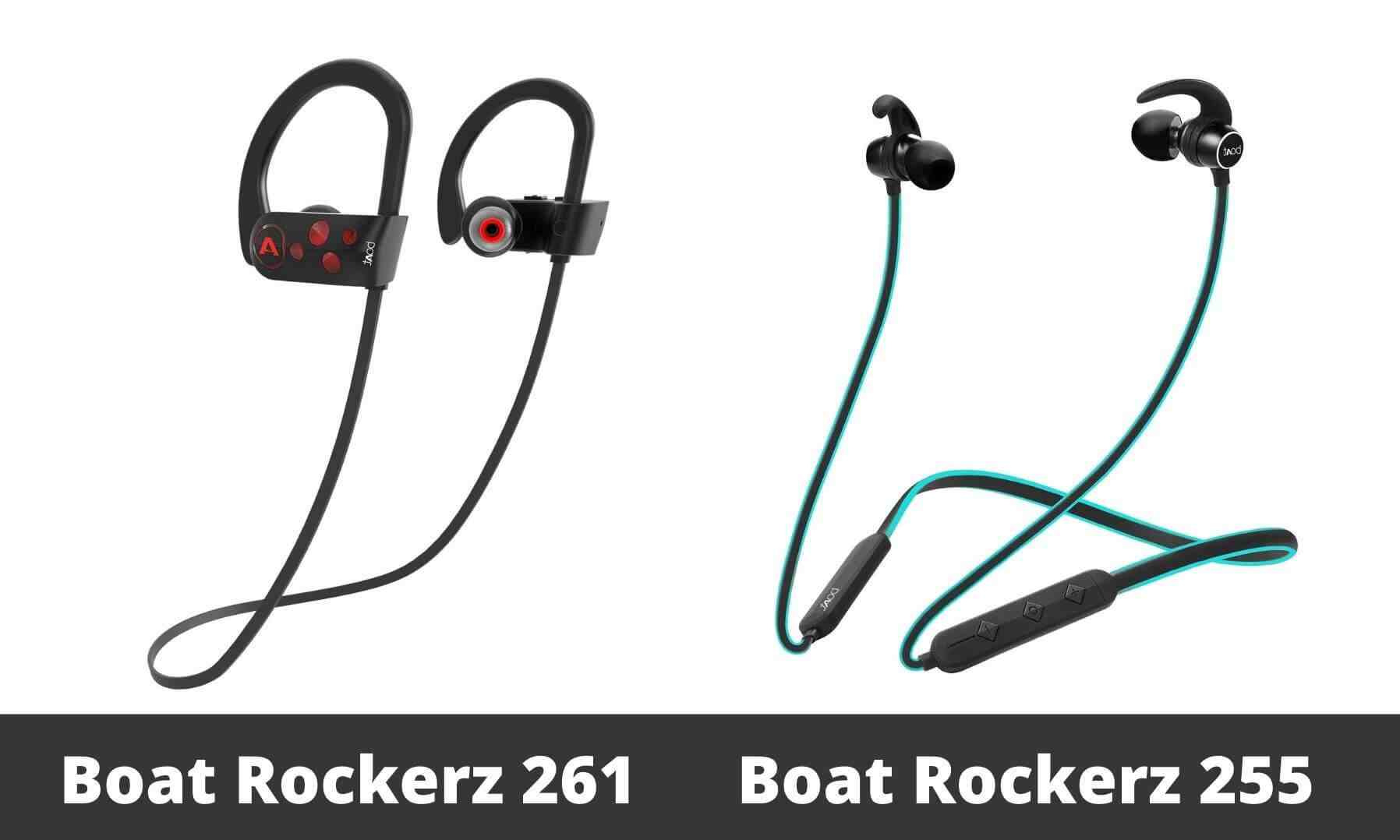 Boat Rockerz 261 vs 255