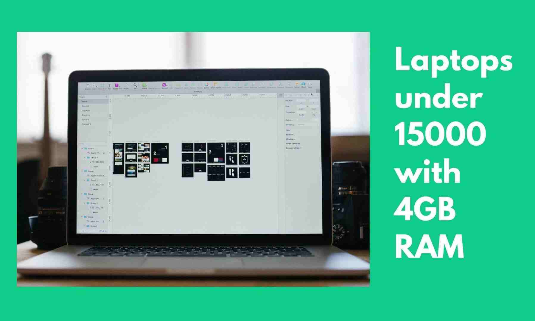 Best Laptops under 15000 with 4GB RAM