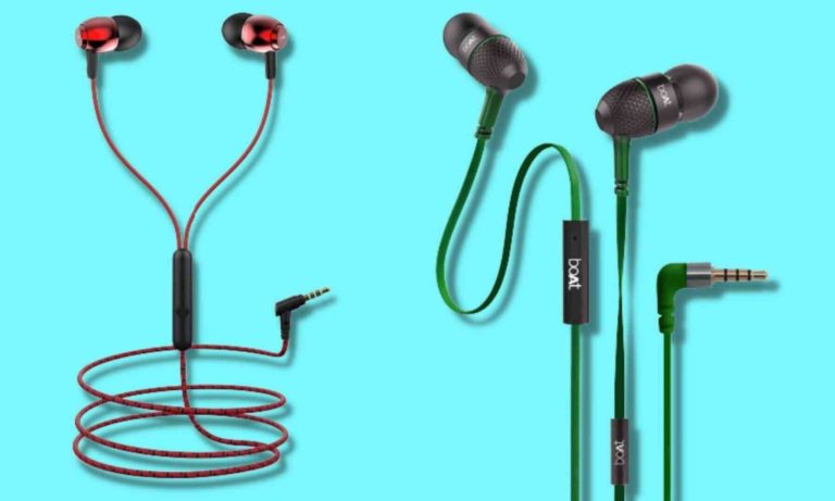 Best boAt wired Earphones under 500 in India in 2023 (With mic)