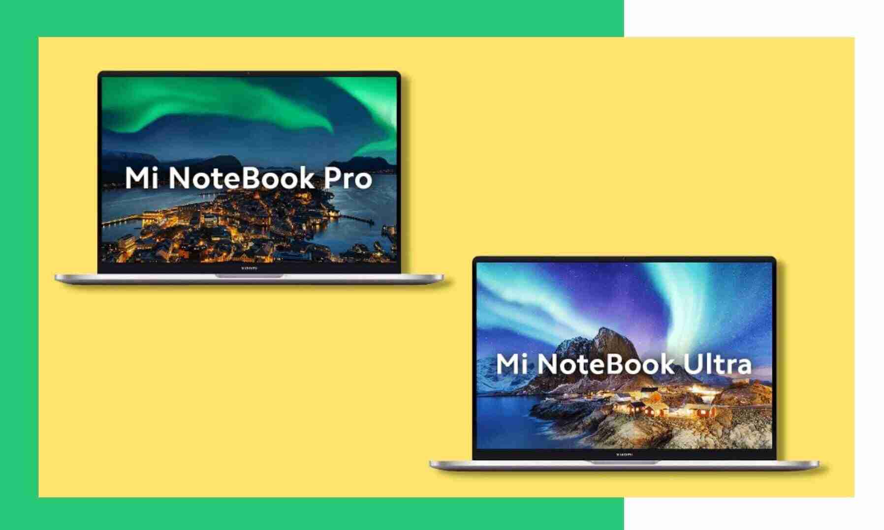 Mi Notebook Pro vs Ultra